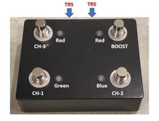Custom Compact 4-Button Footswitch for Bogner Ecstasy 3534
