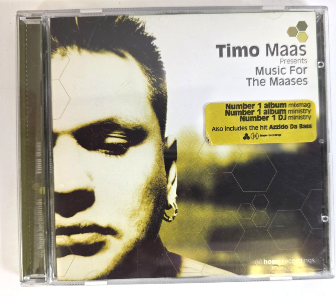 Timo Maas Music For The Maases CD Mixed compilation Trance 2000