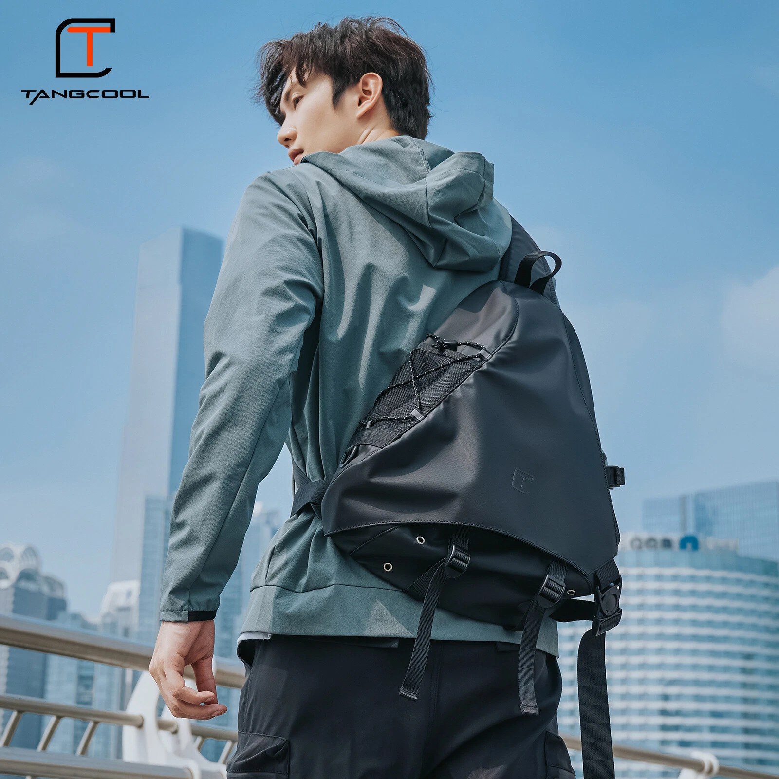 TANGCOOL Shoulder Crossbody Business Men Backpack Waterproof Teenage SchoolBag
Opens in a new window