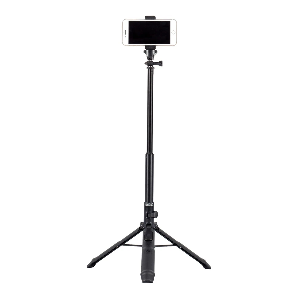 Sirui MS-01K Mobile Umbrella Tripod Selfie Stick & BT Remote / SmartPhone Clamp - Image 4 of 4