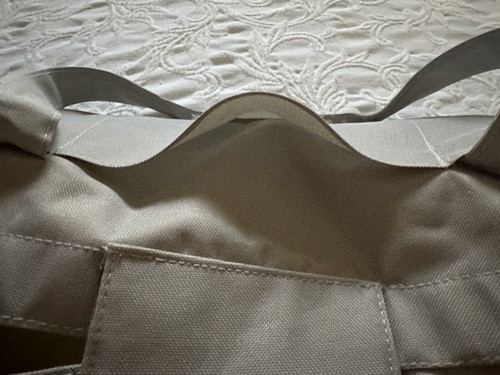 Cricut Explore Carry Tote Storage Bag Light Gray - Picture 4 of 5