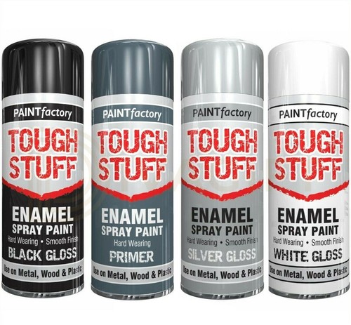 All Purpose (400ml) Enamel Aerosol Spray Paint Gloss Matt Metal Wood Plastic