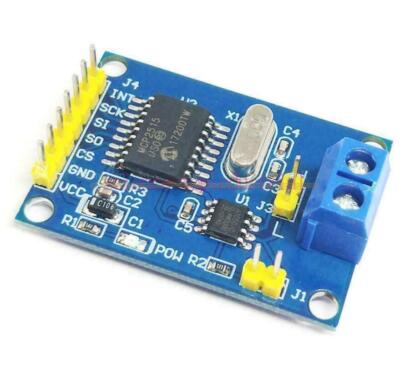 5PCS CAN bus module MCP2515 TJA1050 receiver SPI protocol New