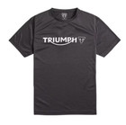 TRIUMPH SHIRT GENUINE TRIUMPH RAPID DRY T-SHIRT BLACK POLYESTER T SHIRT XX-LARGE