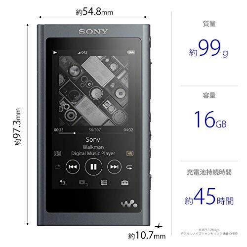 SONY Walkman NW-A55 B 16GB Digital Audio Player MP3 High