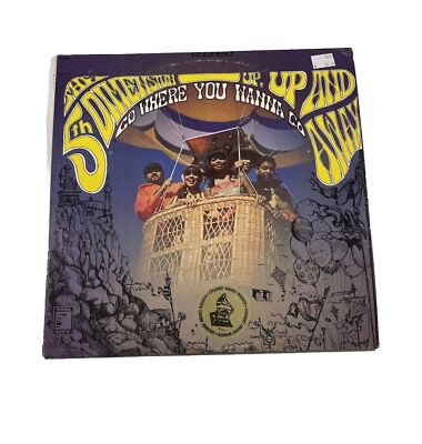 Vinyl The 5th Dimension Up Up And Away Album Lp Soul City Records 1967 Flaws