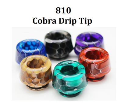 Voopoo Drag 2 Tank 810 COBRA C3 Drip Tips
