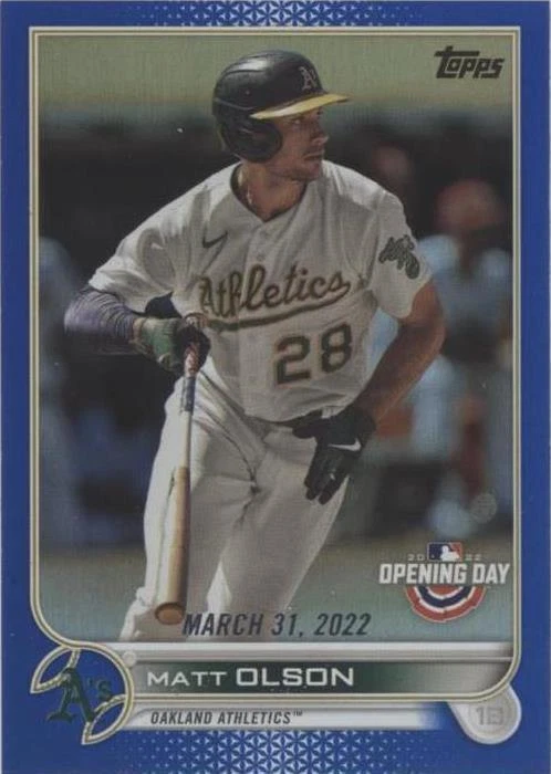 Opening Day Blue Foil