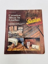 Vintage 1979-80 TANDY LEATHER Company Creative Ideas In Leather Craft Catalog