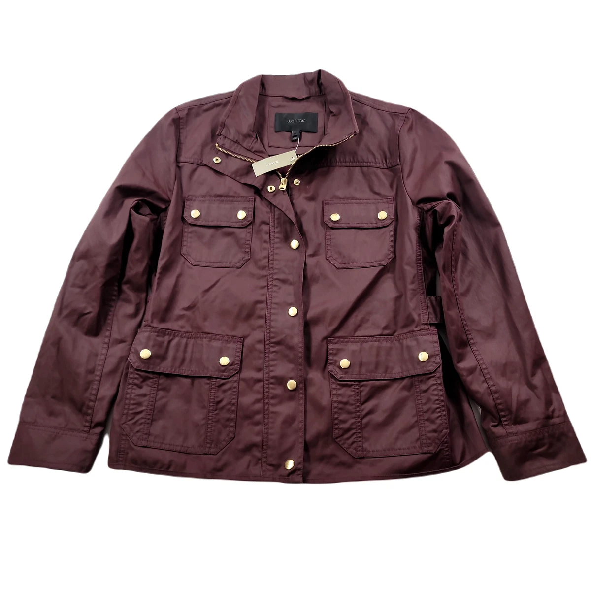 J crew waxed cotton clearance jacket