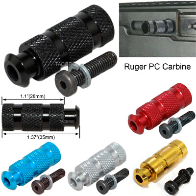 Aluminum Ruger PC 9MM Bolt Extended Handle- Color ver. (Screw Included)