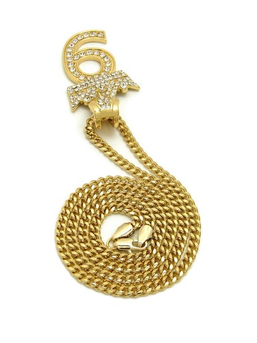 NEW # 1 to 9 NUMBER PENDANT & 24" VARIOUS CHAINS & COLOR HIP HOP NECKLACES - 第 132/136 張圖片