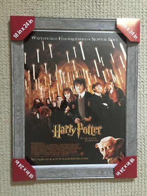 POLAND - AUTHENTIC  POLISH  MOVE  POSTER  FROM  THE  MOVE,,HARRY  POTTER '' 2002