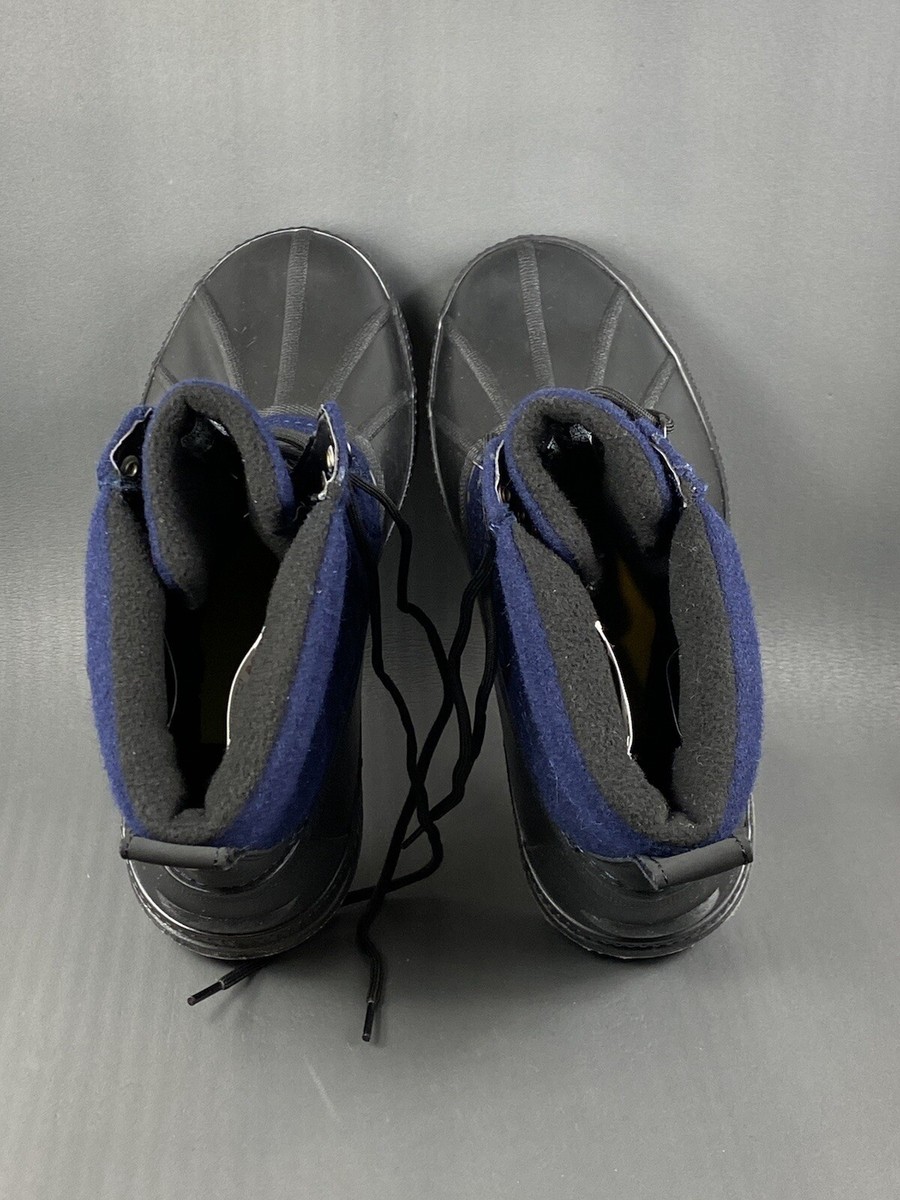 SPERRY Ice Bay Wool Navy Boots mens size 8.5 (new without  display picture 1