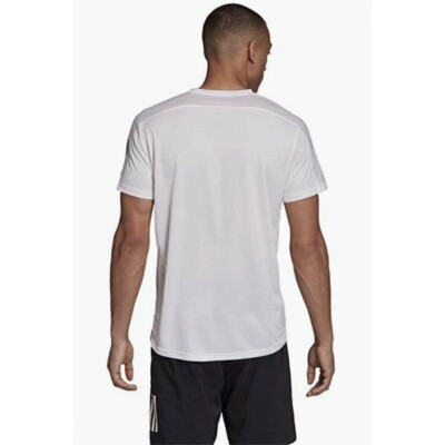 Adidas Men's Own The Run Tee GC7868 Color White with Gray Size XL