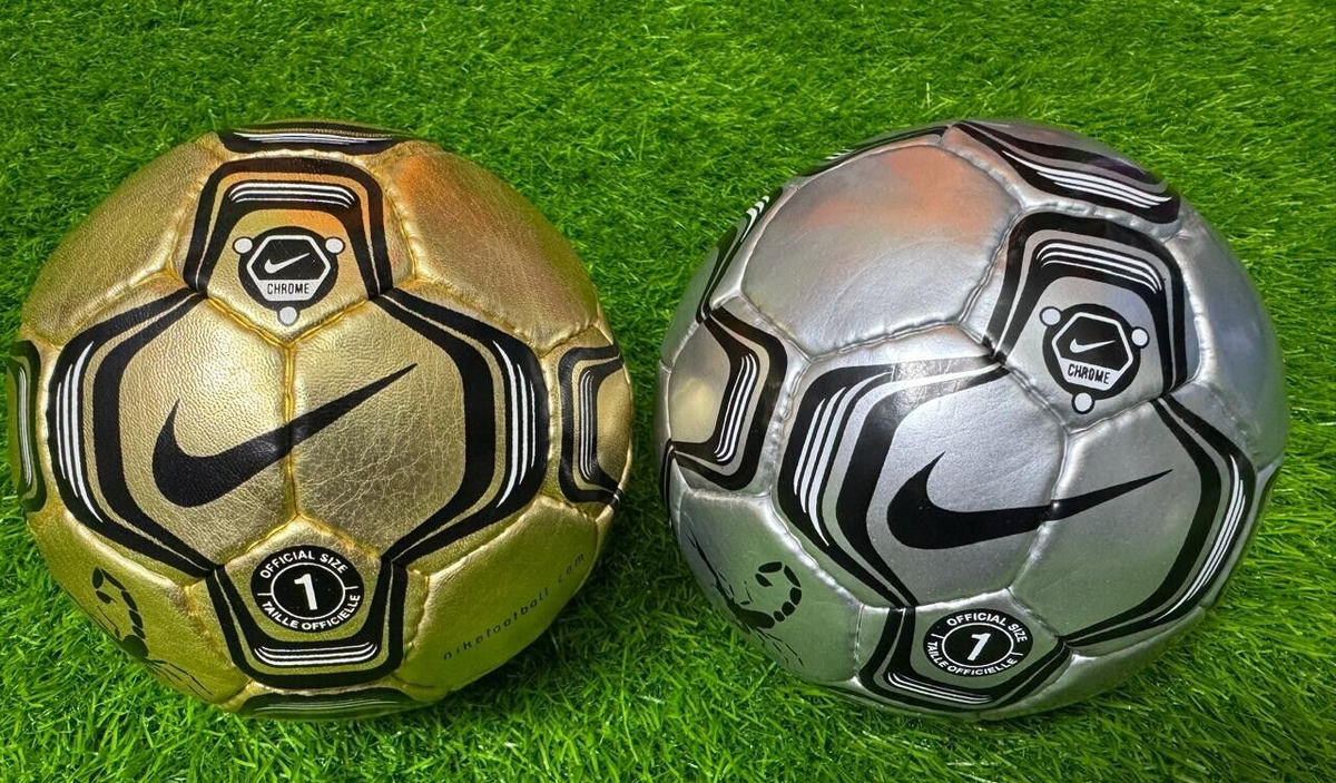 Nike Mini Chrome Scorpion || Official Match Football | Ultra Rear