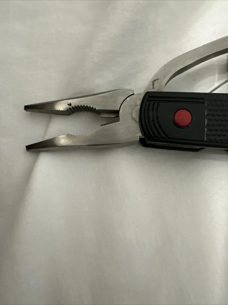 8-in-1 Multi-Tool with Needle Nose Pliers Screwdriver Scissors Ruler