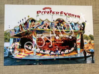 XXL Foto Karussell POWER EXPRESS Welte 2000 - Kirmes Schausteller Modellbau