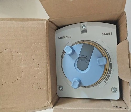 SIEMENS SAX61.03 VALVE ACTUATOR AC/DC 24V 800N NEW IN BOX DHL/UPS/FEDEX - Picture 1 of 3