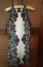 Sale! B.DARLIN JUNIORS white & black DRESS Size 11/12. Retail $59. New.