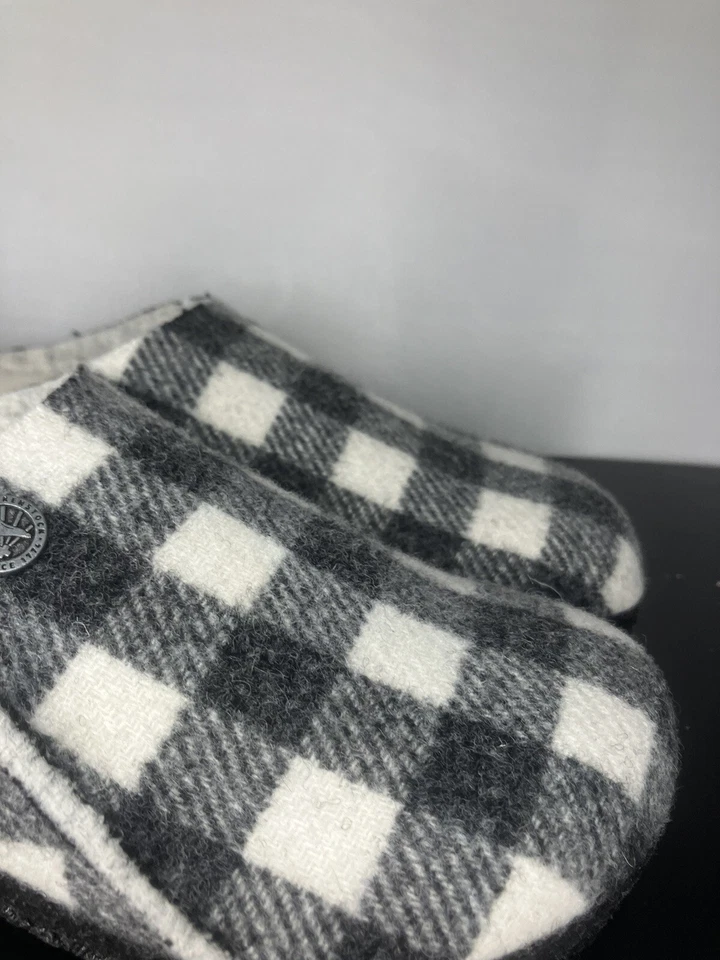 BIRKENSTOCK KIDS ZERMATT RIVET SHEARLING WOOL CLOG 滑板格子尺寸 2/33 — 第 4/4 张图片