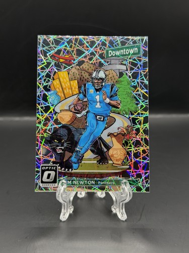 Cam Newton 2018 Donruss Downtown card