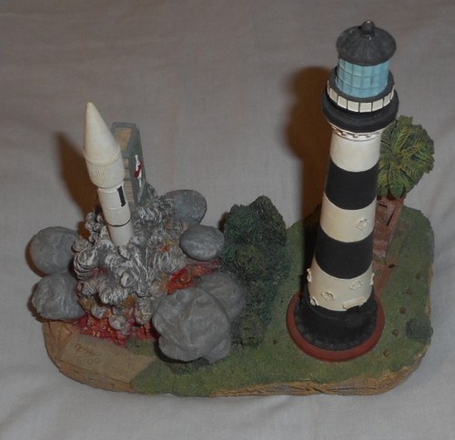 Harbour Lights Leuchtturm #163 Cape Canaveral Florida 1996 7-1/2" hoch x 7" breit - Bild 3 von 5
