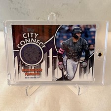 Brandon Nimmo Relic Card Topps Baseball Single Card Collectible