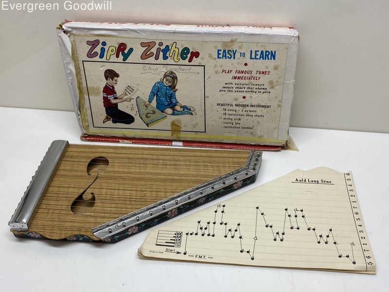 F.M.T. - Zippy Zither - Musical Instrument [OPEN BOX]