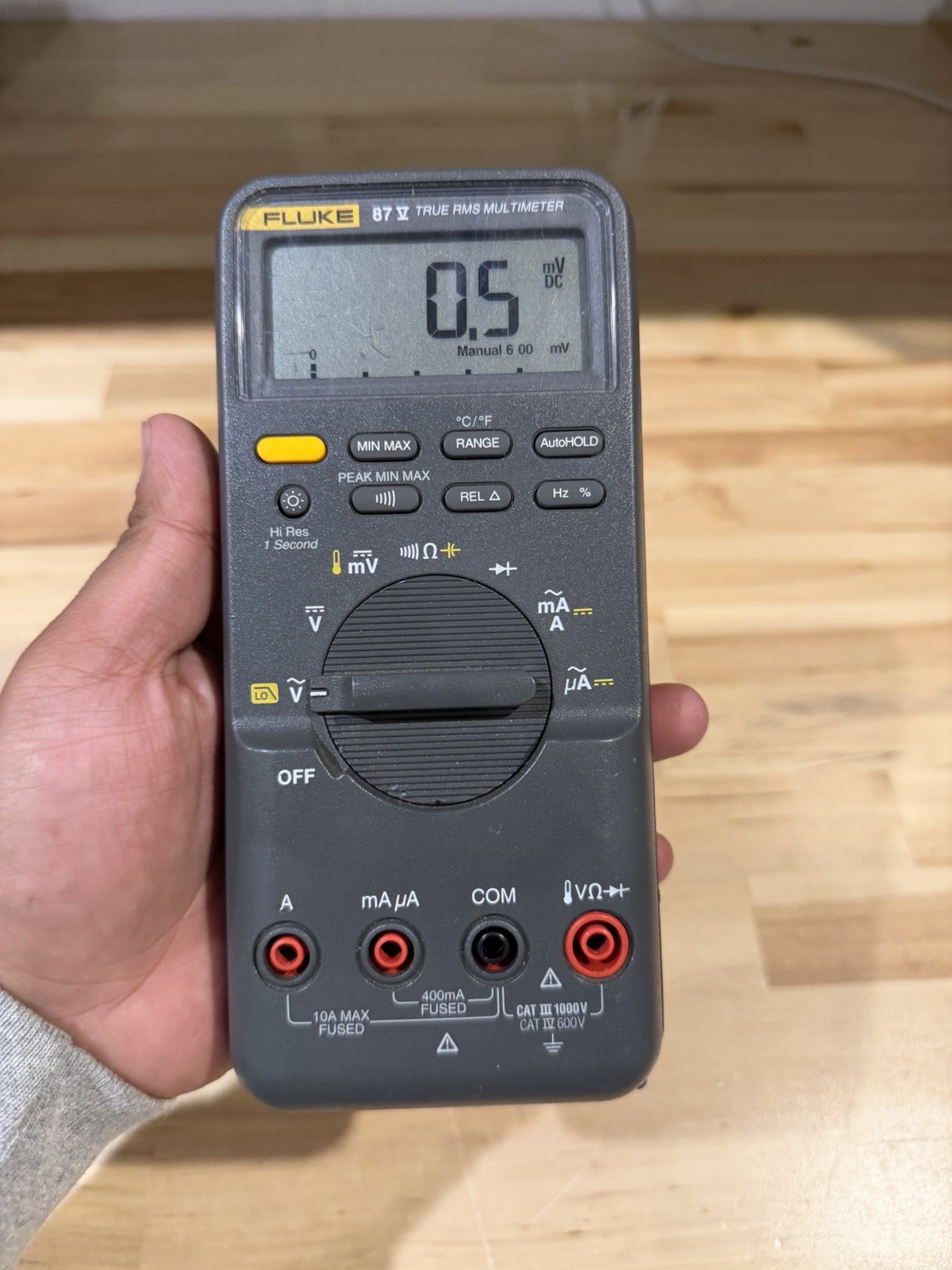 FLUKE 87V TRUE RMS MULTIMETER (PARTS ONLY) FOR PARTS - SHIPS FAST