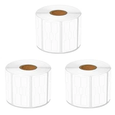 3Rolls Jewelry Price 1500 Labels 2-up for Dymo Labelwriter 30299 PriceTag