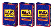 SINGLES TO GO! Dad's Root Beer Sugar Free Drink Mix - 0.53 Ounce (Pack of 3)