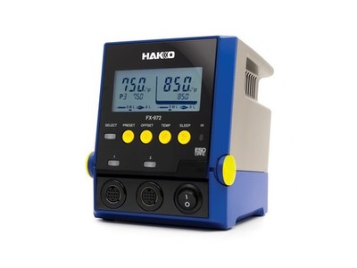 Hakko FX972-011 - Dual Port Soldering Station (Without Handpieces)