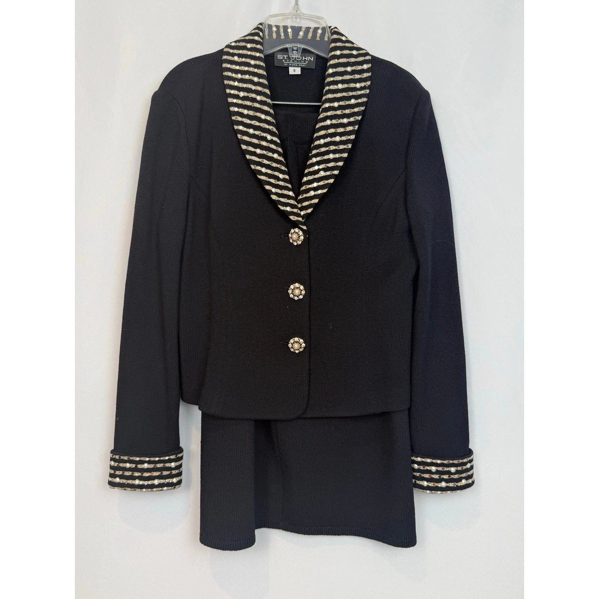 ST JOHN Knits Marie Gray Indiana Women's Suits & Blazers for sale