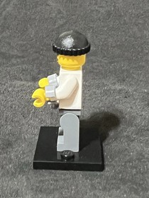 LEGO Jail Prisoner Minifigure from CITY Police Headquarters cty0007 7744 A4