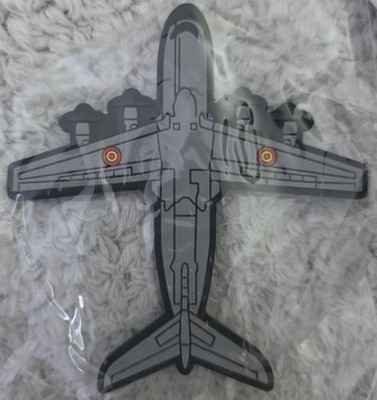 Spanische Luftwaffe Airbus A400M Atlas Turbo Prop Flugzeug Silhouette Flugzeug Magnet