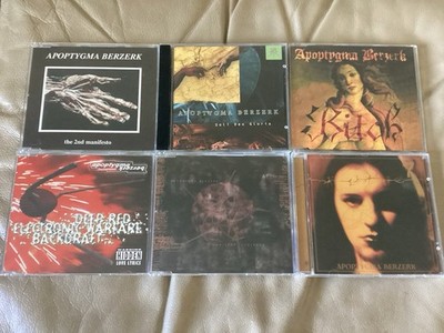 Apoptygma Berzerk big cd lot! Synthpop Gothic Industrial music EBM VNV Nation