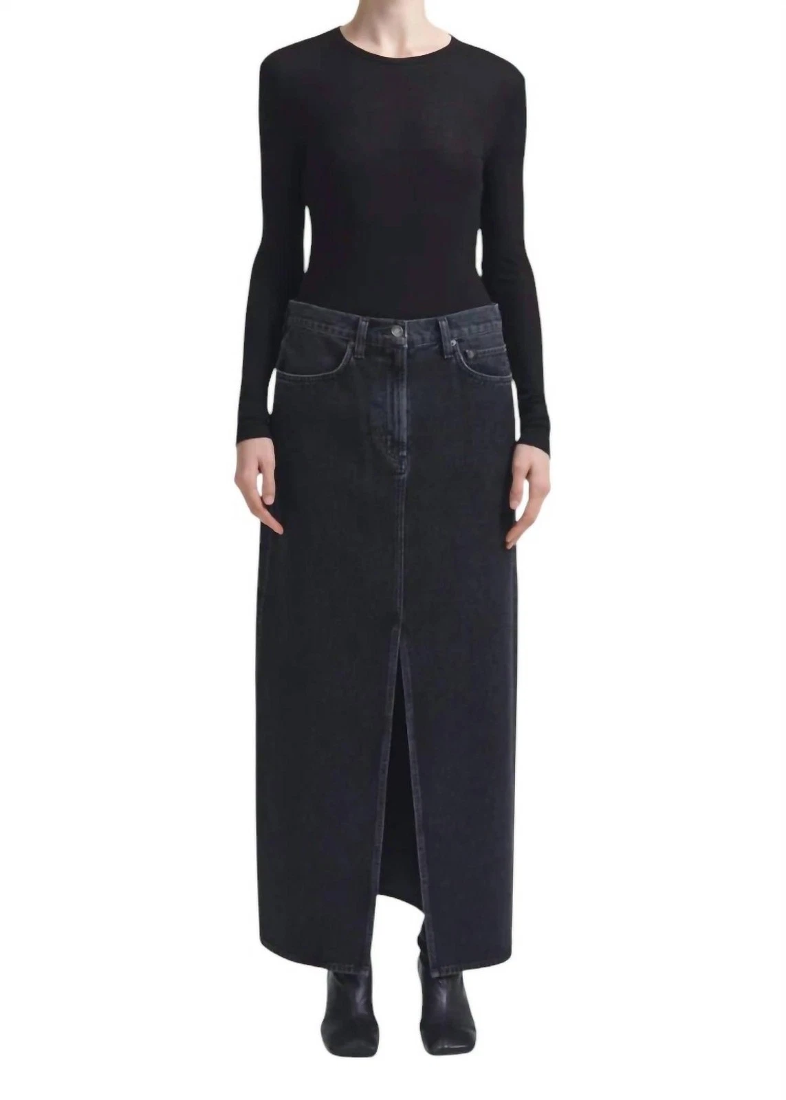 Agolde Leif Maxi Skirt Size 29