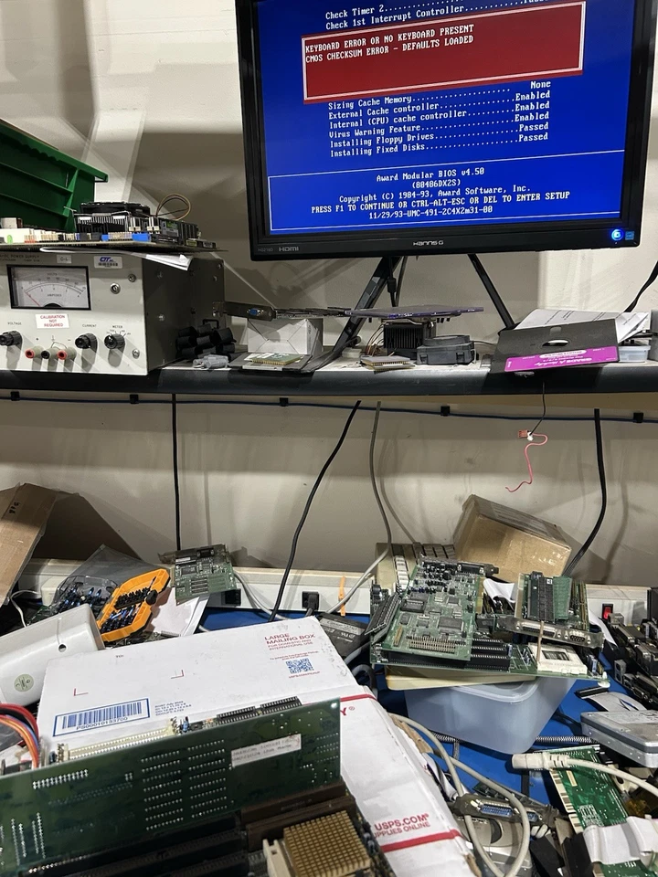 Vintage Jaton Trident TVGA9200CXr 1mb VLB VESA Local Bus Video Card Works READ - Image 3 of 3