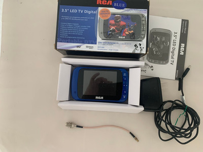 RCA DHT235A 3.5'' Mini LED Digital (DHT235A)  Original Box & Instruction - Tested