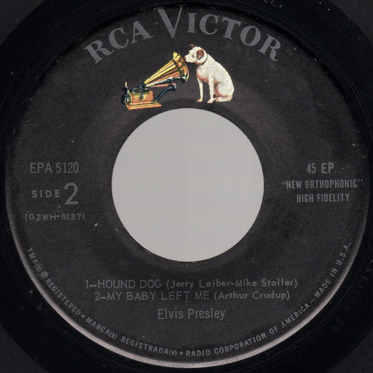 EX/NM (GSS) Elvis Presley "The Real Elvis" RCA Victor EPA-5120 1959 Rockabilly
