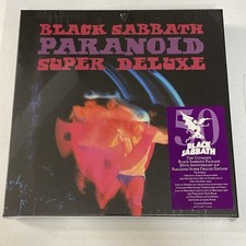 Imagen de Black Sabbath Paranoid Super Deluxe Vinyl Record Box Set 5LP Tour Book Art Work
