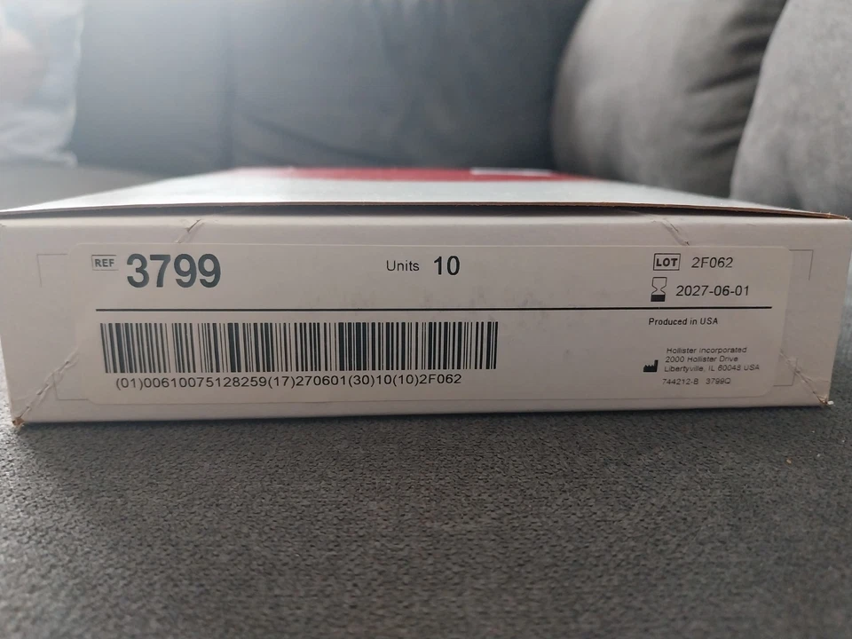 HOLLISTER - Pouchkins - sacca pediatrica due pezzi per ileostomia , trasparente - Immagine 3 di 4