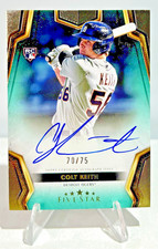 Colt Keith #/75 RC - Topps Five Star ON-CARD AUTO Aqua Parallel Rookie #FSA-CK