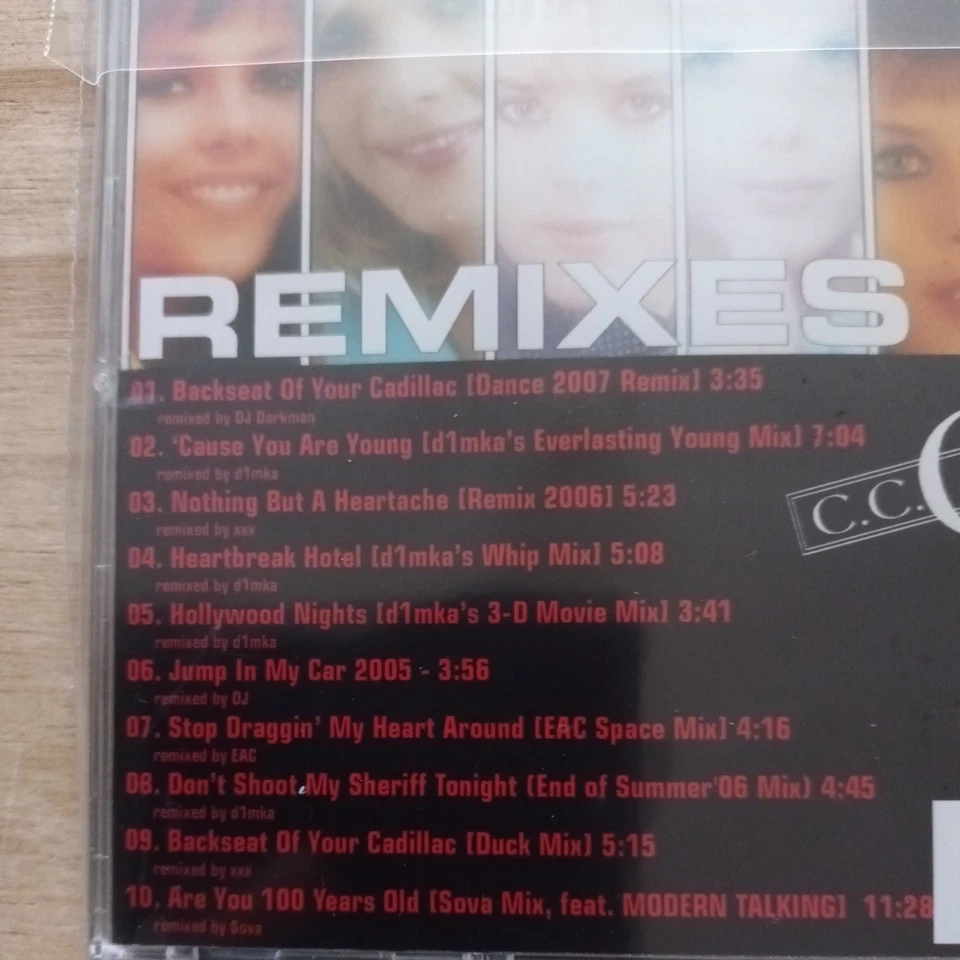 C. C. Catch : Remixes 2007 NEW & Sealed CD Album Rare release fans Collectible  - Image 2 of 2