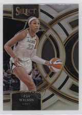 2024 Panini Select WNBA Premier Level Silver Prizm A'ja Wilson #158 0ly5