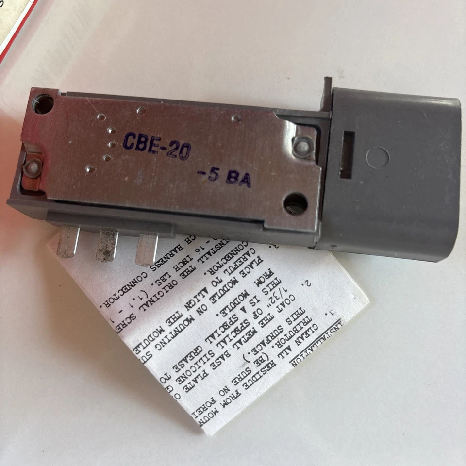NUEVO MÓDULO DE CONTROL DE ENCENDIDO BWD CBE20 para Ford Escort 1982-1986 EXP OEM NOS ECU Foto 3 de 4