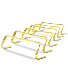 SKLZ 6-Pack Footwork and Agility Training Hurdles - Yellow