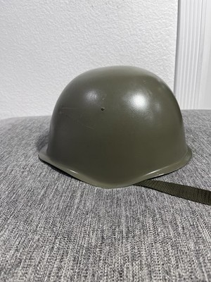 Czechoslovakian Czech M53 Helmet - Cold War Era, Leather Liner
