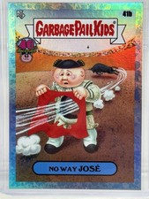2025 Topps Worst of Garbage Pail Kids NO WAY JOSE Blue Parallel /99